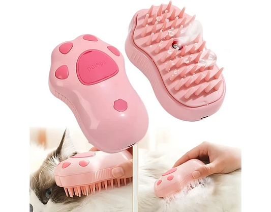 Cepillo a vapor quita pelos para mascotas, ropa y muebles