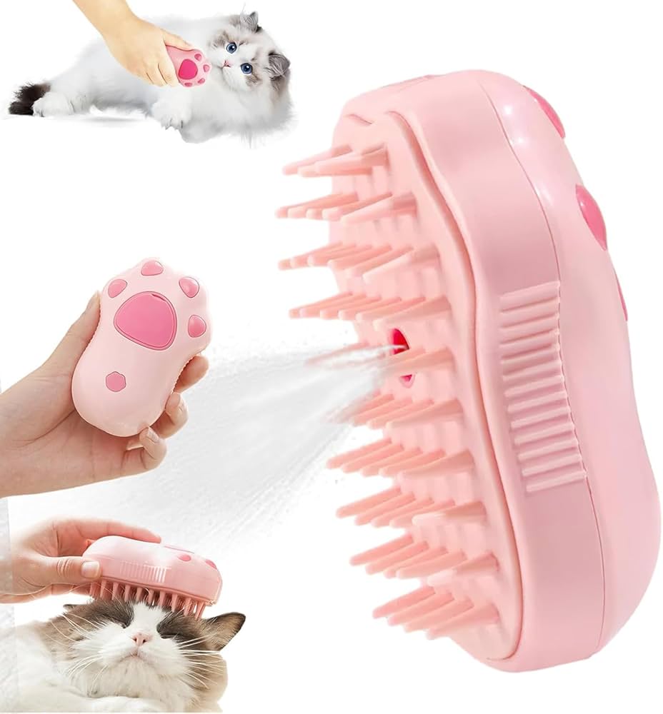 Cepillo a vapor quita pelos para mascotas, ropa y muebles