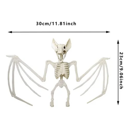 Esqueleto de Murciélago (28 cm) | El Accesorio Macabro para tu Decoración 🦇