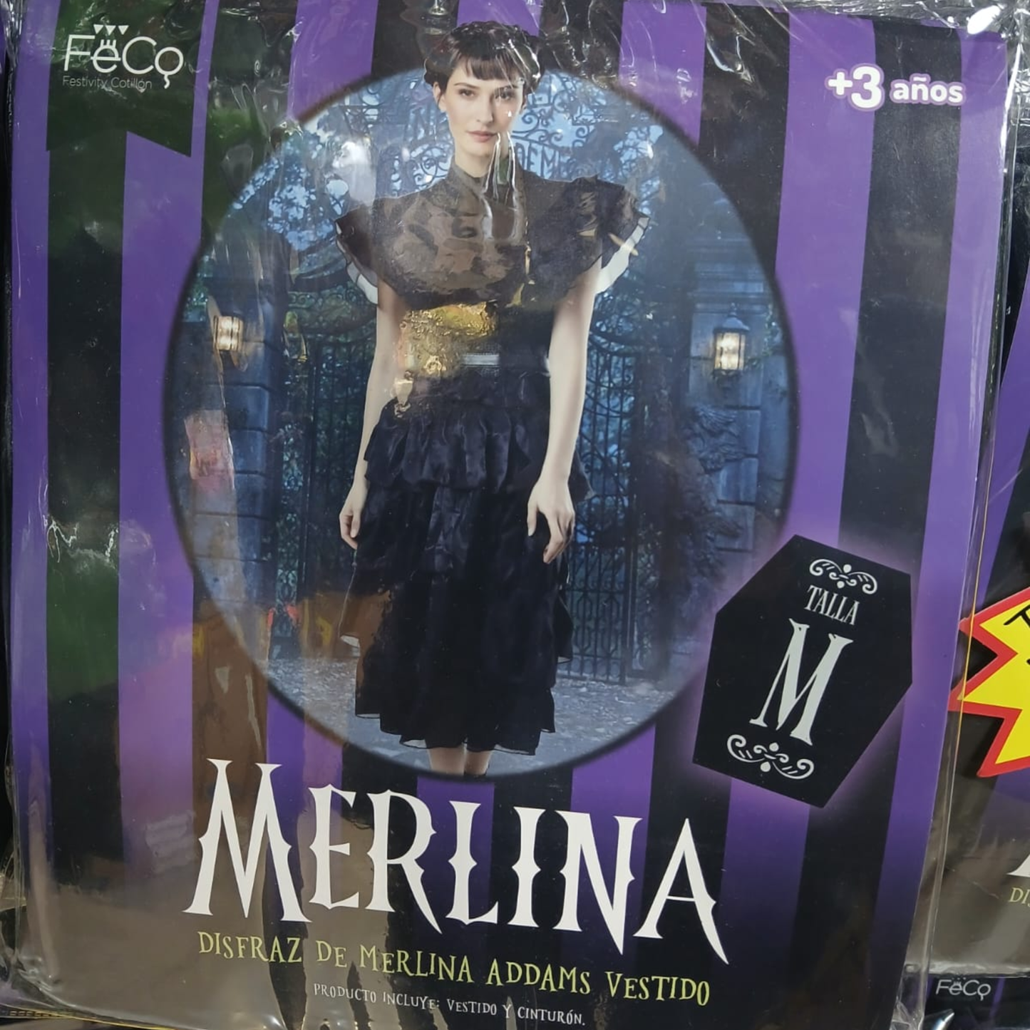 Disfraz Vestido Baile Merlina (Wednesday) | ¡El Look Viral de la Serie en tu Closet!