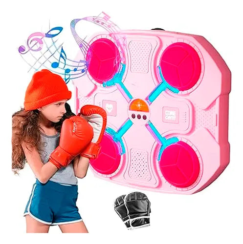 Maquina De Boxeo Musical Con Guantes