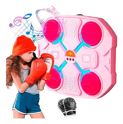Maquina De Boxeo Musical Con Guantes